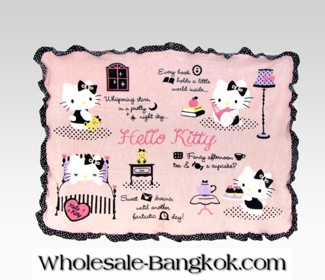 Hello Kitty Blanket Room from Sanrio Shop in Bangkok