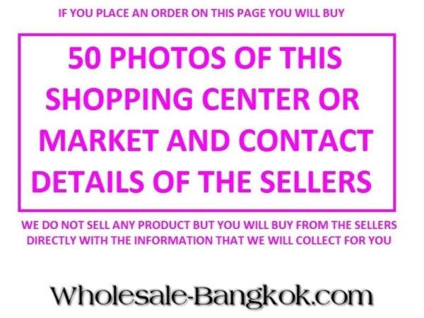 50 PHOTOS OF ANY PRODUCTS SOLD IN BANGKOK