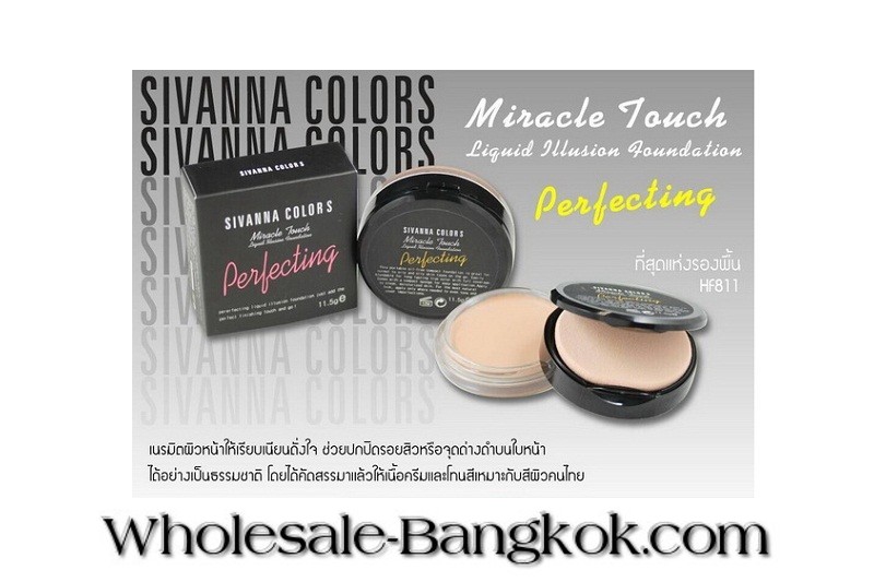 SIVANNA COLORS MIRACLE TOUCH LIQUID FOUNDATION