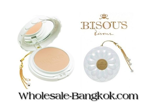 THAILAND COSMETICS BISOUS BISOUS WHITE POSY WHITENING POWDER PACT
