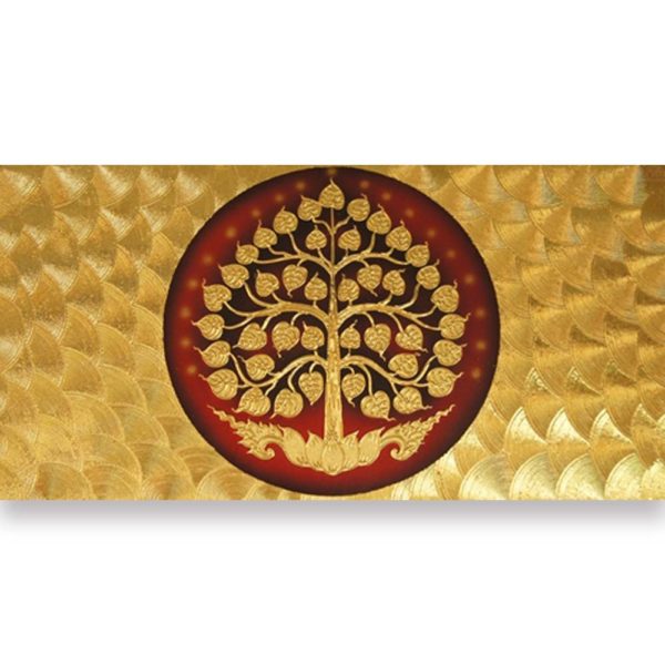 Bangkok Painting Bodhi Tree Buddhism Painting