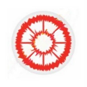 Wholesale Contact Lens Geo Sf-11 Crazy Lens Red Blood Zombie Halloween Contact Lens - 50 Pairs