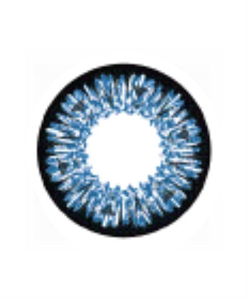 Wholesale Contact Lens Mimi Love Love Blue Contact Lens - 50 Pairs